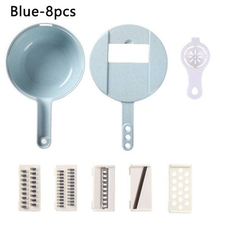 Kasvissilppuri Keittiö Vihannessilppuri SININEN 8 KPL 8 KPL