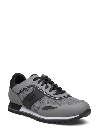 Parkour-L_Runn_Melg Lave Sneakers Grå BOSS