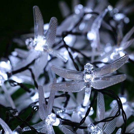 Dragonfly String Lights Fairy Light VIT LJUS VIT LJUS