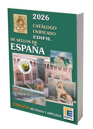 EDIFIL - Spanien 2026 - Frimærkekatalog