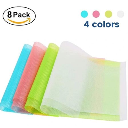 8-pack Antibacterial Fridge Mats Moisture Deodorant