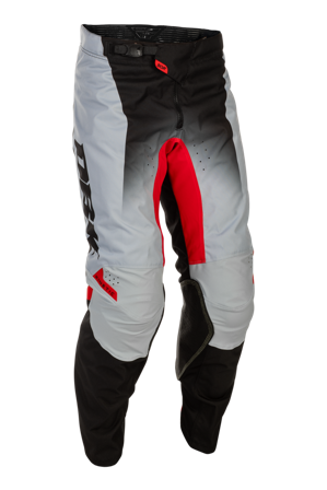 Pantaloni Motocross FLY Racing Kinetic DBK V26 gri/negru/roșu 28