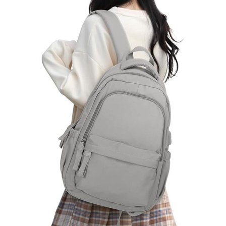 Rygsæk – Skolerygsæk til Piger & Drenge, 14-tommers Laptoprygsæk, Vandtæt Letvægts Dagsrygsæk til Universitetsbogtaske_TF_TF