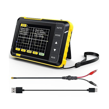 Dso152 Oscilloskop - 2,8 tommer TFT, 2,5 ms/s høj prøvetagningshastighed, 200 kHz båndbredde, Funct