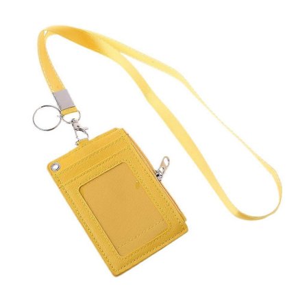 Visittkort ID-merke Myntveske Holder Halsstropp Lanyard Nøkkelring