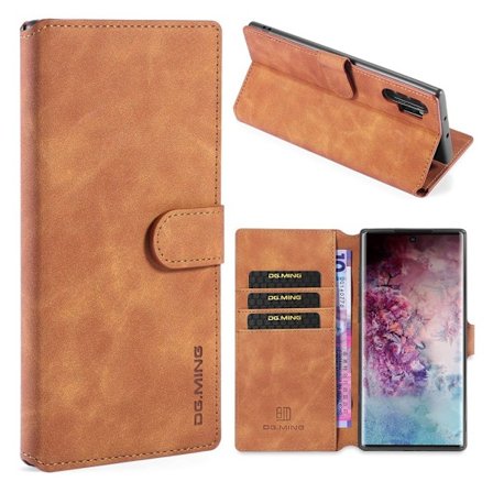 DG.MING Samsung Galaxy Note 10 Pro Etui - Brun