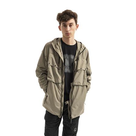 C.p. Company Light Jas , Bruin , Heren , Maat: 2XL