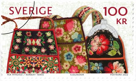 Sverige - Selskabstasker - Postfrisk frimærke
