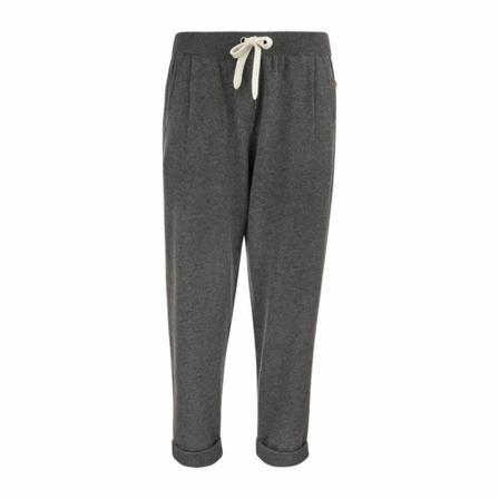 Brunello Cucinelli, Trousers Grijs, Dames, Maat:S,wol