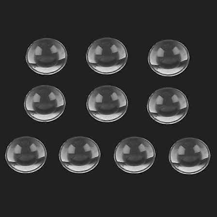 10 stk. bikonvekse linser forstørrelsesglass linse 3d Virtual Vr brillelinse