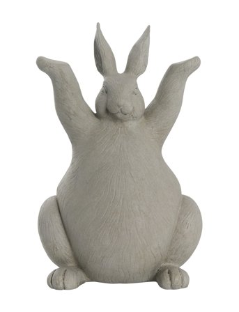 Lene Bjerre Semina Easter Rabbit - Grey - H:27.3CM