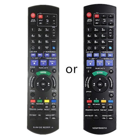 Blu-ray Disc Recorder Fjernbetjening til Panasonic N2QAYB000344 N2QAYB000338 DMR-BS850 DMR-BS750