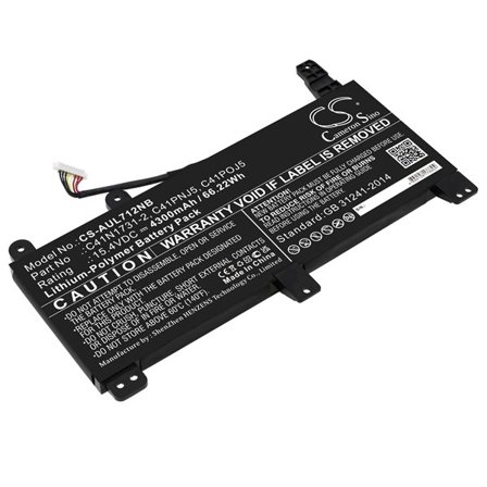 Batteri til bærbar PC for Asus ROG Strix G17 G712LW-EV251T og andre.