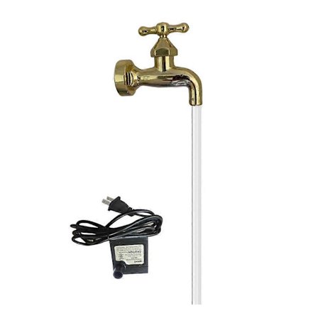 Osynlig Kran Fontän Flytande Kran Fontän Flytande Kran Trädgårdskonst för Heminredning_Gåvor och Reklamartiklar