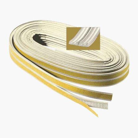 Biltema - Tetningslist E-profil 6 m x 9 mm x 4 mm