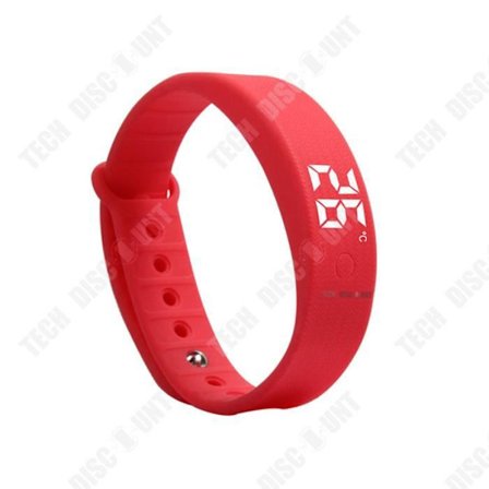 Intelligent sportarmband - TD - 3D stegräknare - Vattentålig - Uppladdningsbar - Ekologiskt silikon