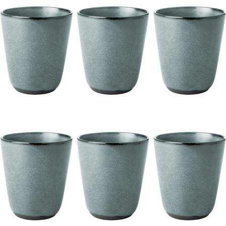 Aida RAW krus, northern green, 6 stk - Nordic green | KitchenOne