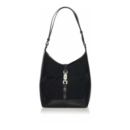 Gucci Vintage, Pre-owned Bag Zwart, Dames, Maat:ONE Size,nylon