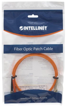 INTELLINET Fiber optic patch cable LC-ST duplex 3m 50/125 OM2 multimode