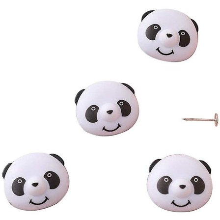 16 stk. Panda Dynetrekkfeste, 16 Dynetrekkholdere, Søte Laken, Sklisikkert Dynetrekk, Magnetisk Anti-bevegelse Panda Spenne, Laken, Sofapute, Be