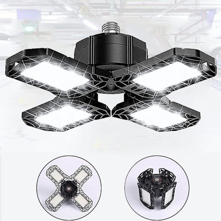 LED Garage Lys 80w Transformerbar Loftlys