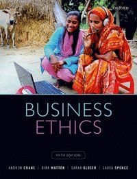 Business Ethics, ISBN: 9780198810070