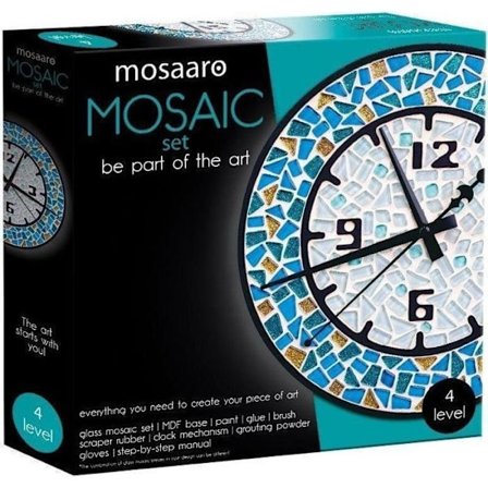 Klocka - pendel Roter kafer Creative Mosaic Set - Rund klocka