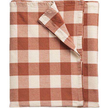 Midnatt Bertel bordsduk 180x145 cm, brun/aprikos | Inredning > Textil > Duk | Bagaren och Kocken