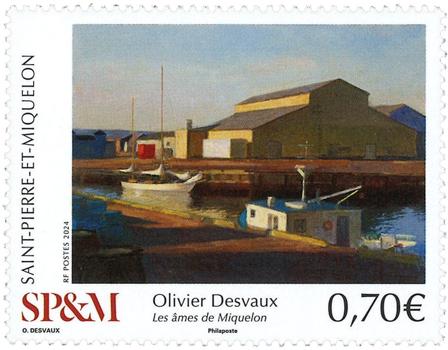 Saint Pierre og Miquelon - Olivier Desvaux - Postfrisk frimærke