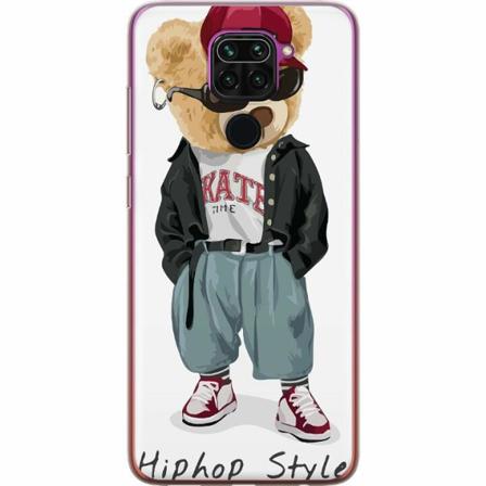 Xiaomi Redmi Note 9 Mjukt Skal - Fashion Bear
