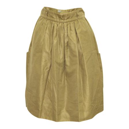 Yves Saint Laurent Vintage - Vintage Byxor - Grön - Dam - Storlek: L, Dam, Storlek: L