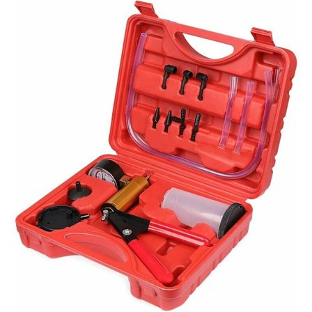 Vakuumpumpe, bremsevæskeudlufter, vakuumtester, vakuumreparationssæt til bil, Sunny