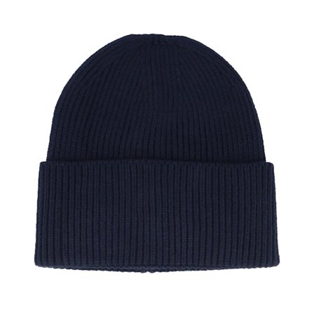 Beechfield - Blu cuff Beanie - Oxford Navy Oversized Cuff Blank Beanie @ Hatstore