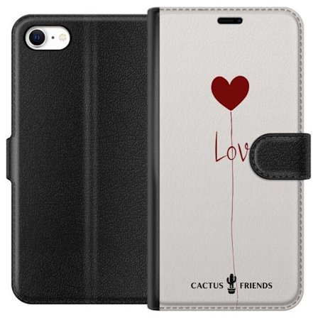 Yhteensopiva Lompakkokotelo Apple Apple iPhone 6 Cactus and Friends - Love Balloon Minimal