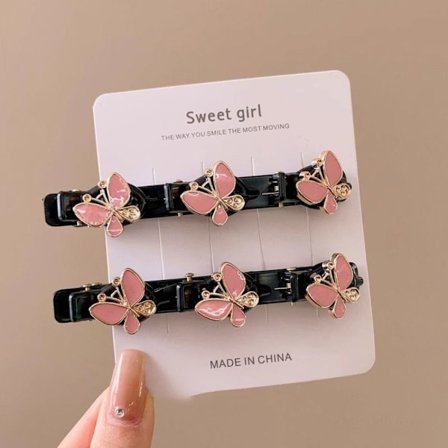 Flette hårklips Hårnål Andnebbklips 8 8