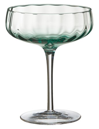 Aida | Søholm Sonja – Champagne/Cocktail Glas Green 1 Stk 30 Cl | 30 CL x 12.2
