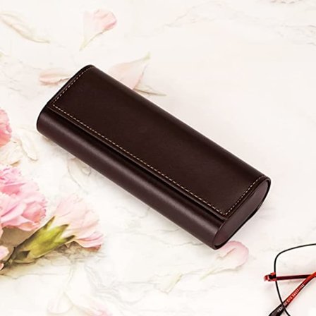 Hard Shell Eyeglasses Case Lightweight Portable Case for Women,M