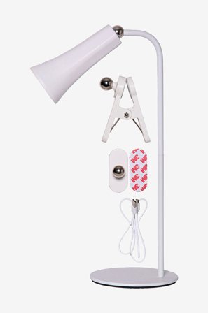 Star Trading - Funksjonell bordlampe - Hvit - Oppladbare lamper - Fra Homeroom