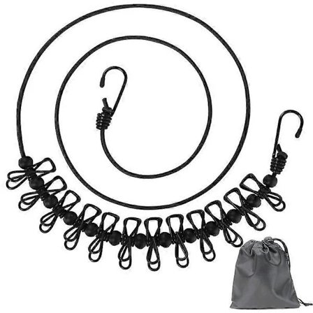 Portable Clothesline, Retractable Clothes Line for Travel