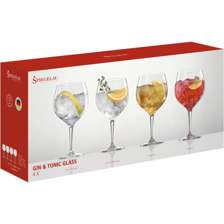 Spiegelau Gin og Tonic Glass 4-pk' - 'Klar