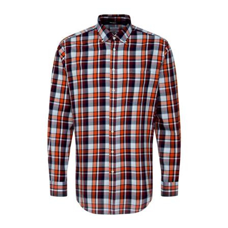 Seidensticker Business Shirt Regular , Oranje , Heren , Maat: L