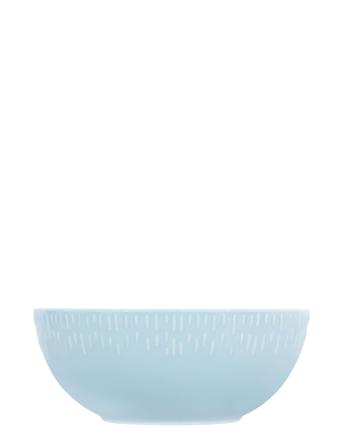 Confetti Saladbowl W/Relief 1 Pcs . Giftbox Home Tableware Bowls & Serving Dishes Salad Bowls Blue Aida