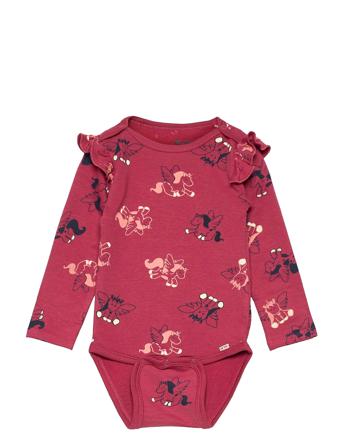 Body Ls Aop Sweat Pink MeToo