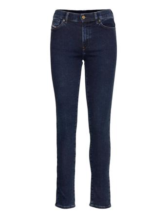 D-Roisin Trousers Skinny Jeans Blå Diesel Women