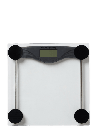 Åhléns Home Personvåg i glas Badrumstillbehör Transparant ONESIZE