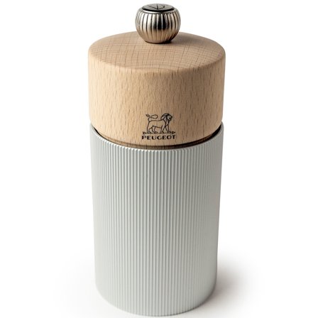 Peugeot Line Peberkværn Træ/Aluminium 12 cm. - Træ og aluminium | KitchenOne