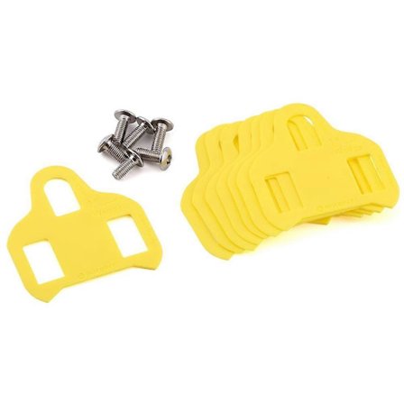 Højkvalitets BikeFit Cleat Wedges til Shimano Road SPD-SL & MTB SPD ATAC SpeedPlay Crank Bros Cleats 8 stk./pakke Cykeltilpasning