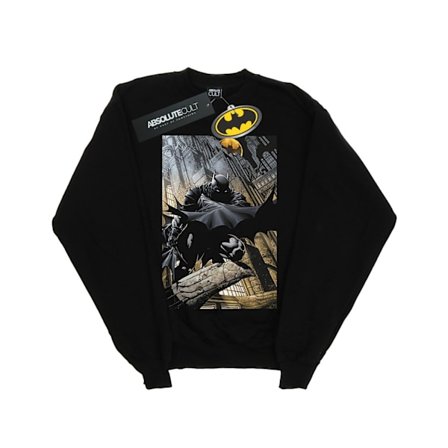 DC Comics Boys Batman Night Gotham City Sweatshirt 7-8 år Blå