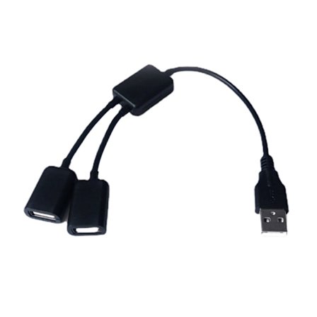 USB Splitter USB Han til 2 Hun USB forlængerkabel Lang USB Y Splitter