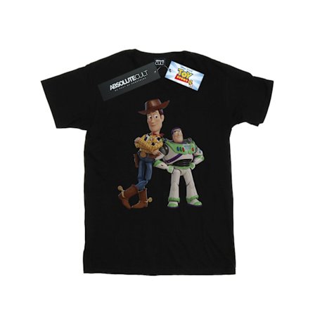 Disney Flickor Toy Story Buzz Och Woody Stående Bomulls T-Shirt 9